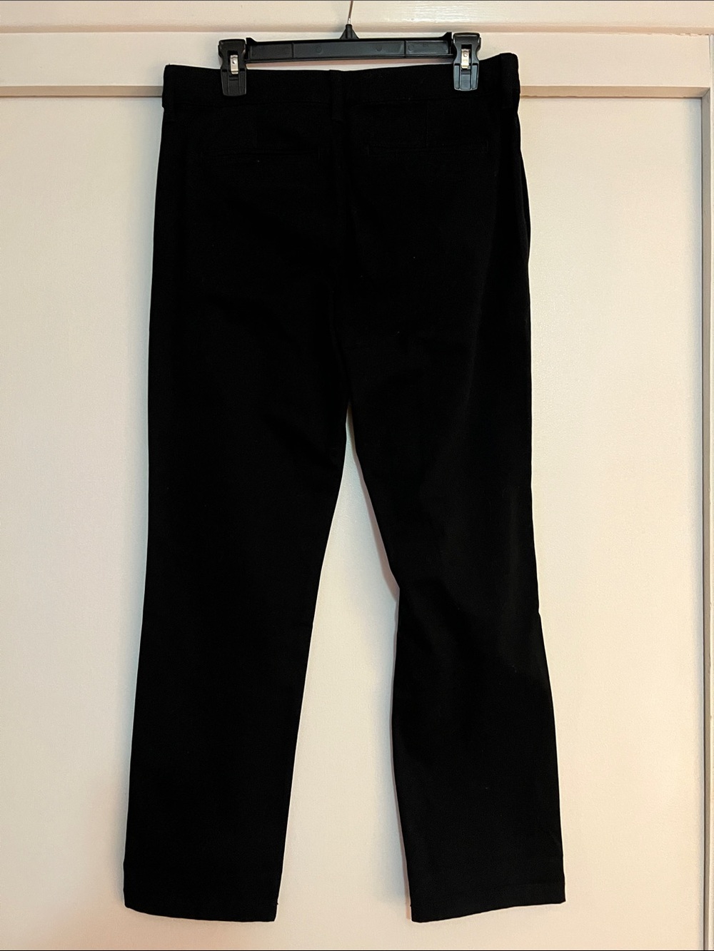 St. John's Bay Black Straight Leg Women's Pants - Picture 3 of 9